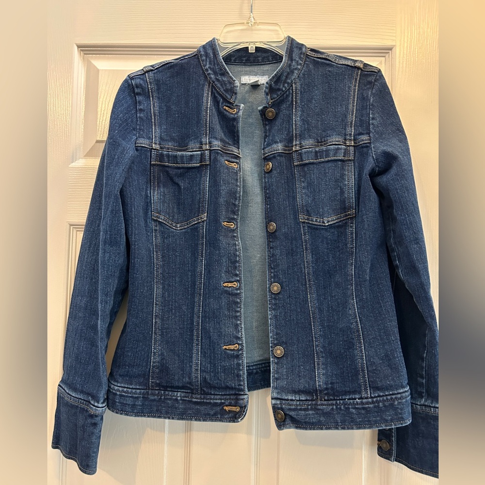 Charter Club Blue Denim Jacket